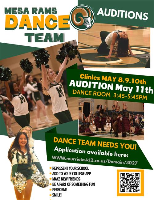 Dance Team Auditions